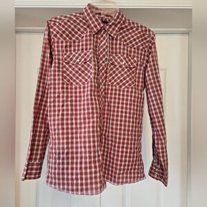 Boys Wrangler Pearl Snap XL